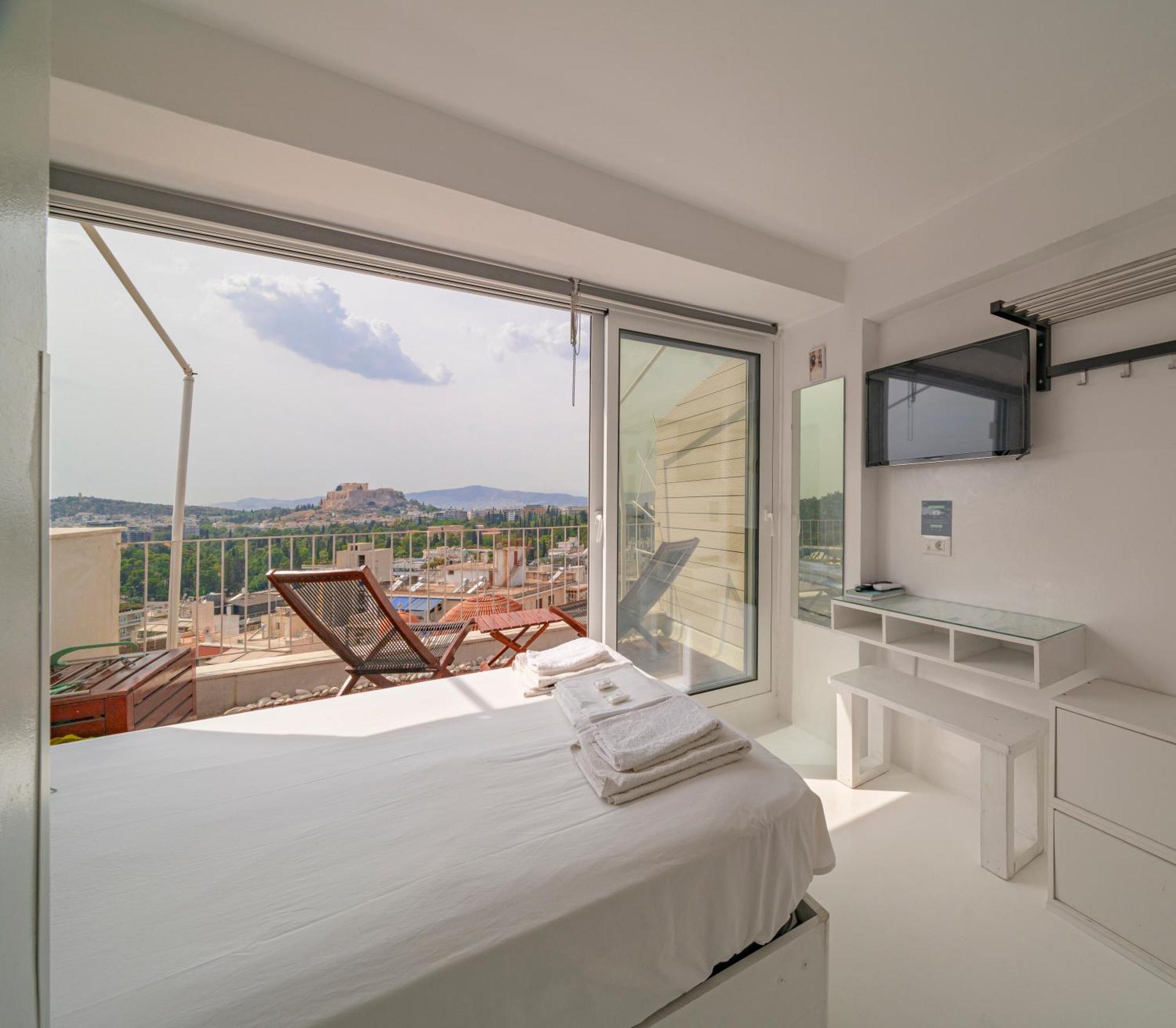 아테네 Penthouse With Acropolis View 아파트 외부 사진